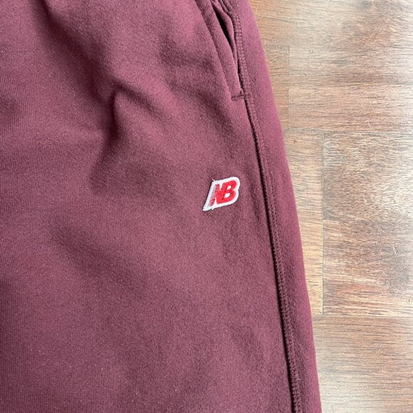 New Balance Made in USA sweatpants - Small - Burgundy - Picture 3 of 5